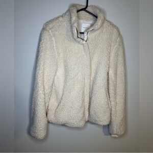 Thread & Supply Cream Sherpa Jacket